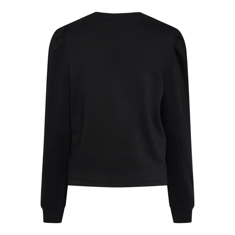 Pcchilli puff sweatshirt - Black
