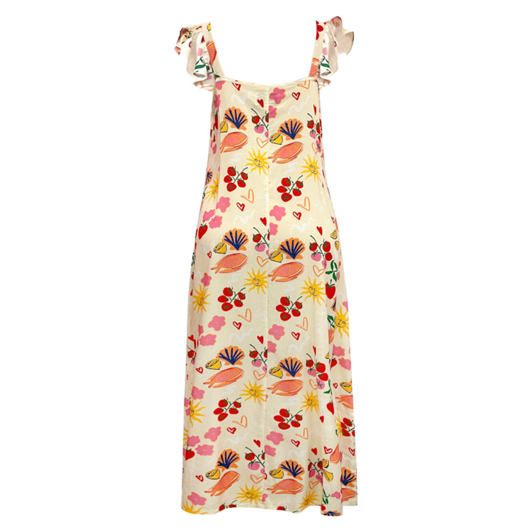 Hilma kjole - Ivory summer