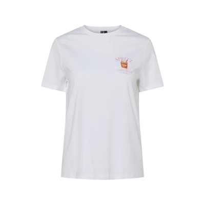 Pctalia t-shirt - Bright white/spritz