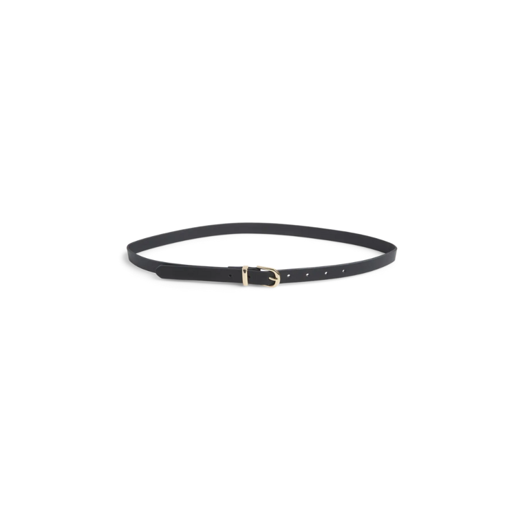 Pcmyra bælte - Black/gold buckle