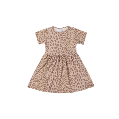 Alma babydoll kjole - Desert lux leo