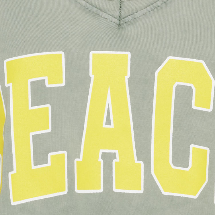 Mdcnella t-shirt - Military/yellow