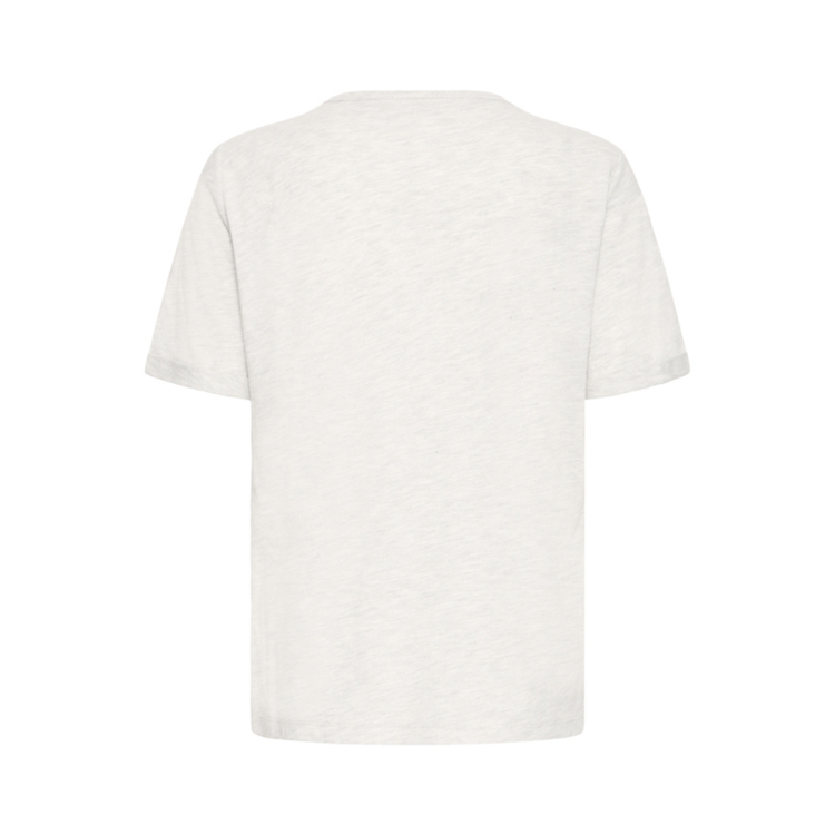 Frjasmine t-shirt - Limestone melange art