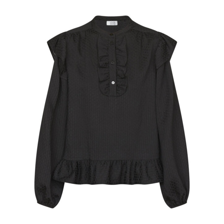 Love1236 bluse - Black