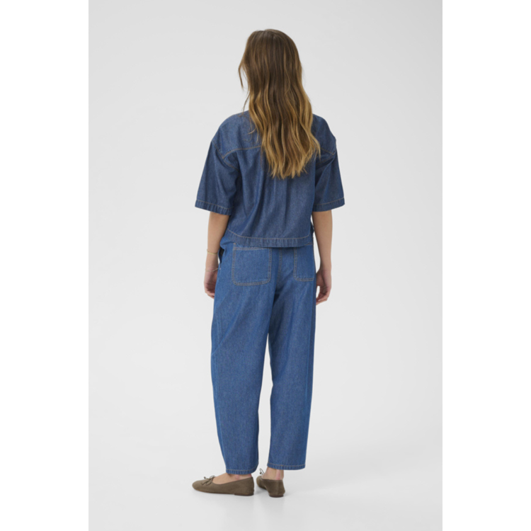 Kaluise skjorte - Dark blue chambray