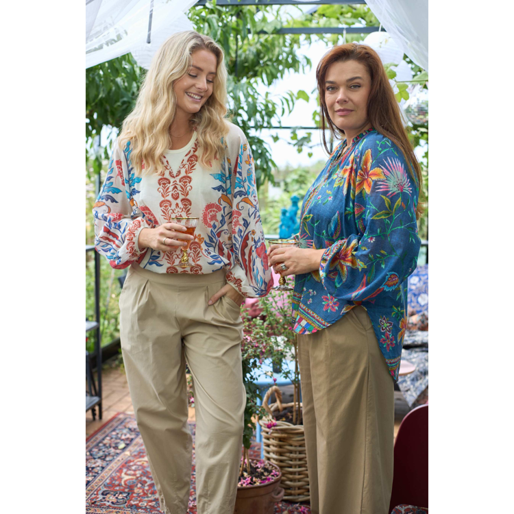 Bcpeacock bluse - Marsala red