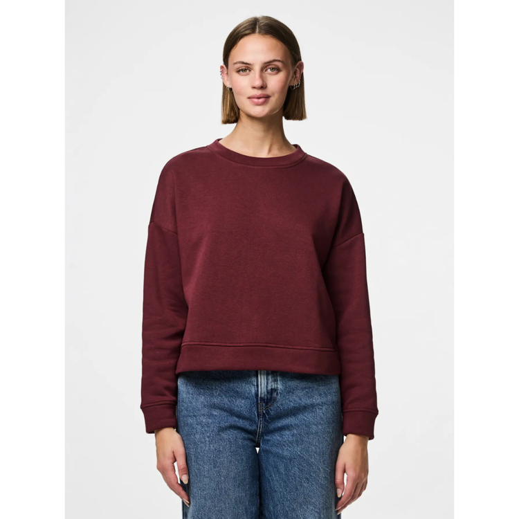 Pcchilli bluse - Tawny port