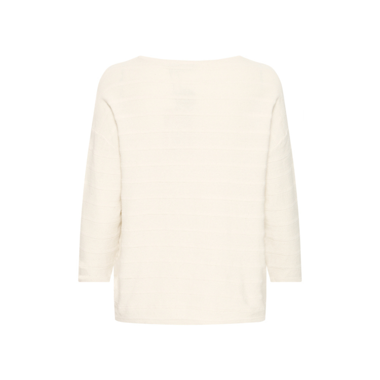 Frsinne strikbluse - Whisper white