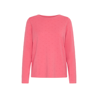 Frkarianne strikbluse - Rapture rose