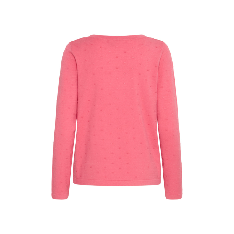 Frkarianne strikbluse - Rapture rose