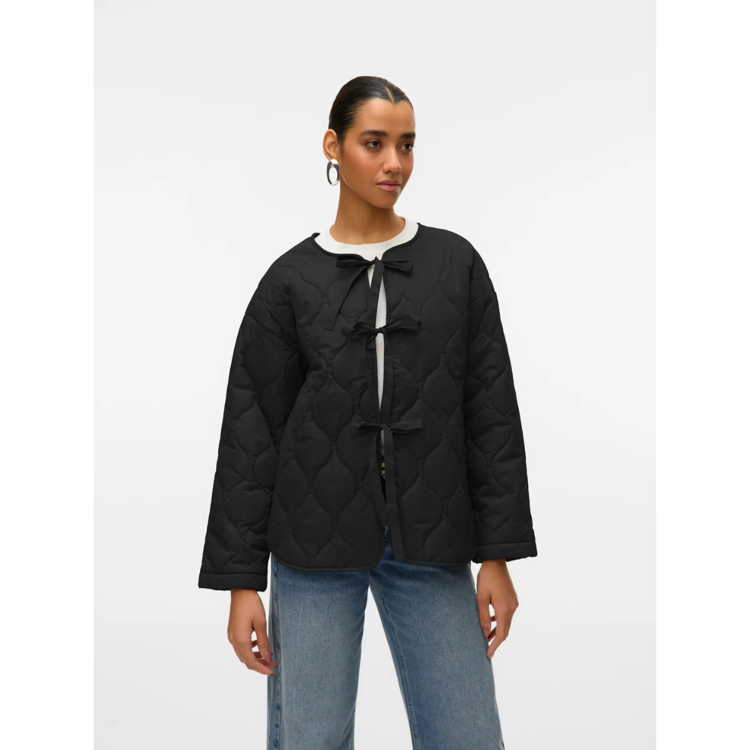 Vmsabine quilted jakke - Black