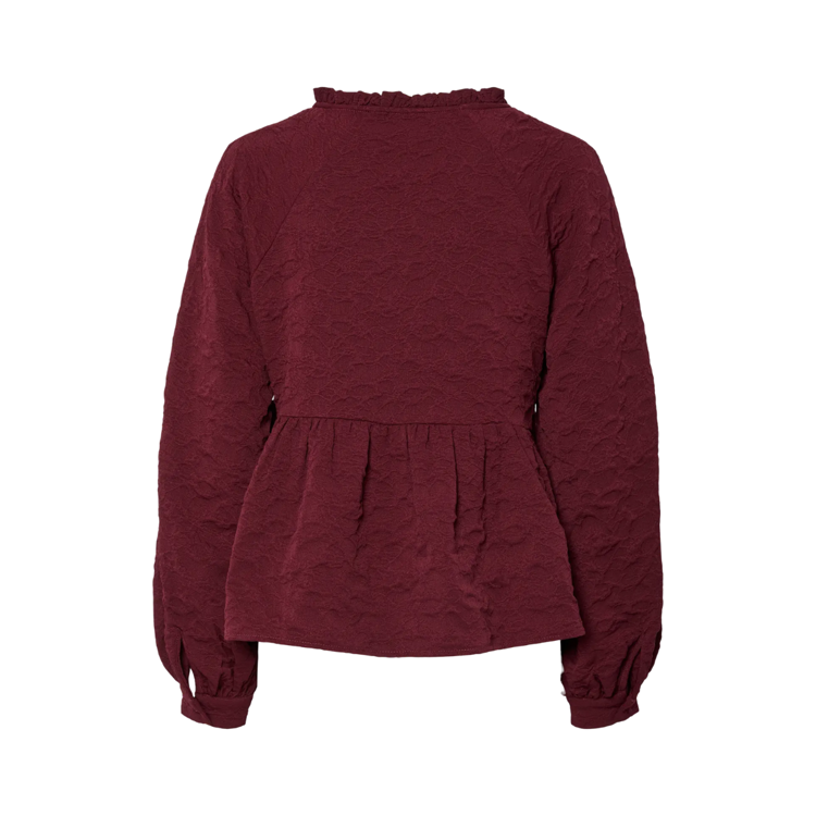 Pcnalani top - Tawny port