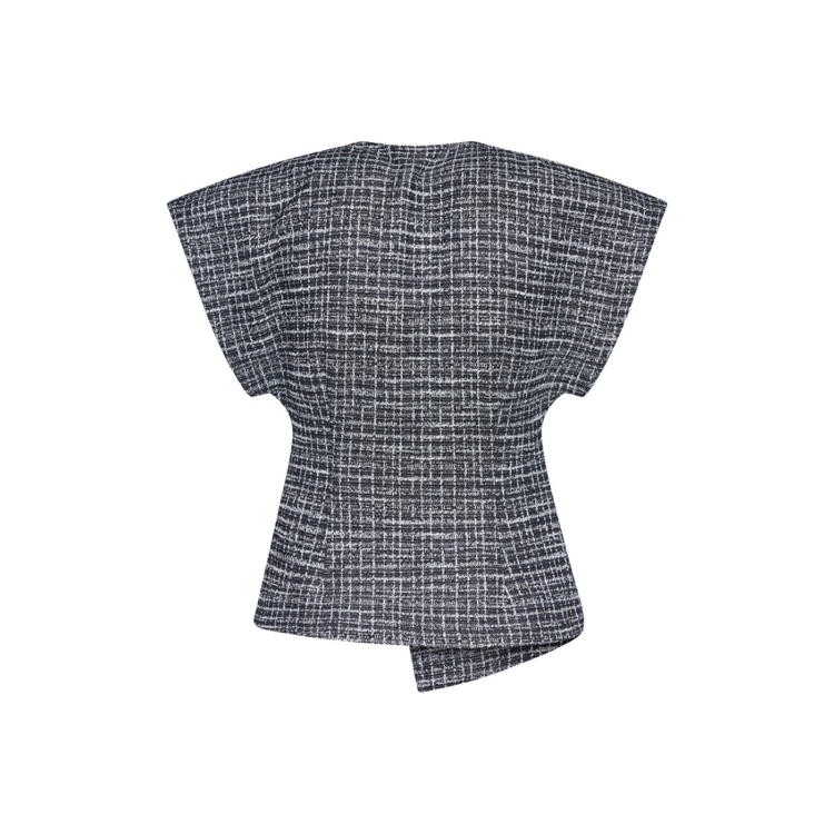 Evela vest - Black check