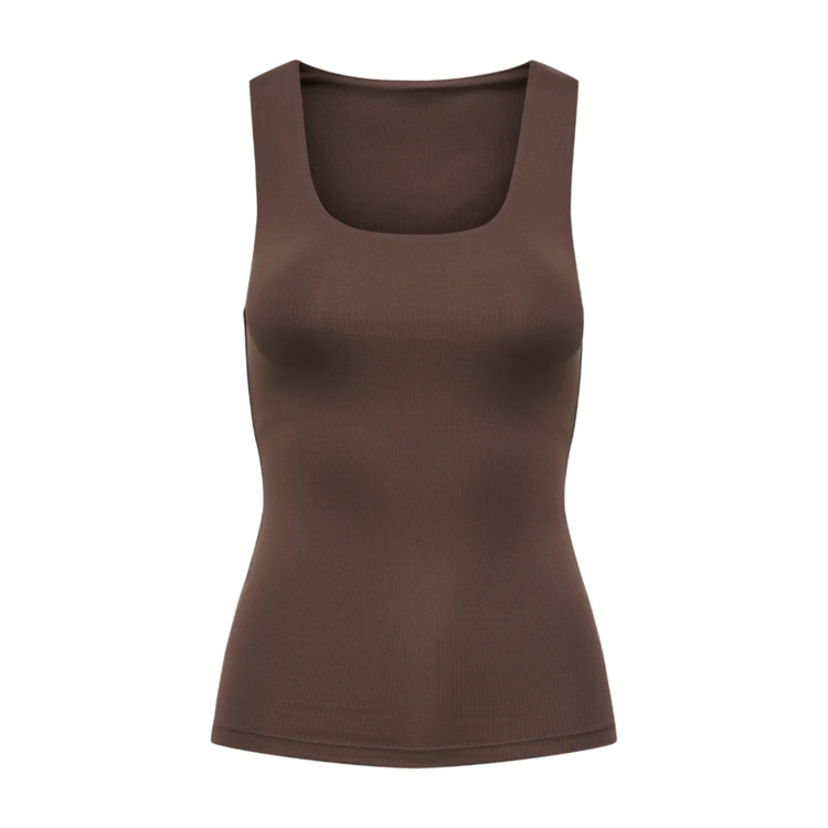 Onlea top - Seal brown