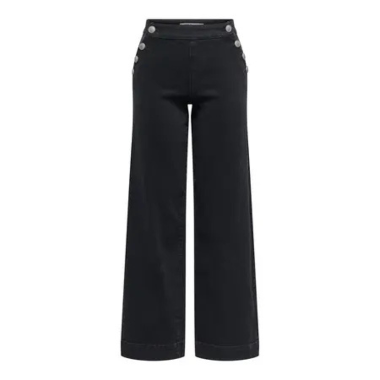 Onlmadison hw jeans - Black denim