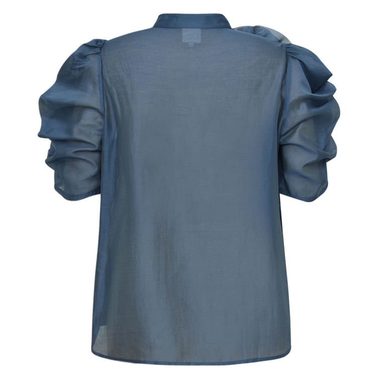 Annsofiego bluse - Dusty blue