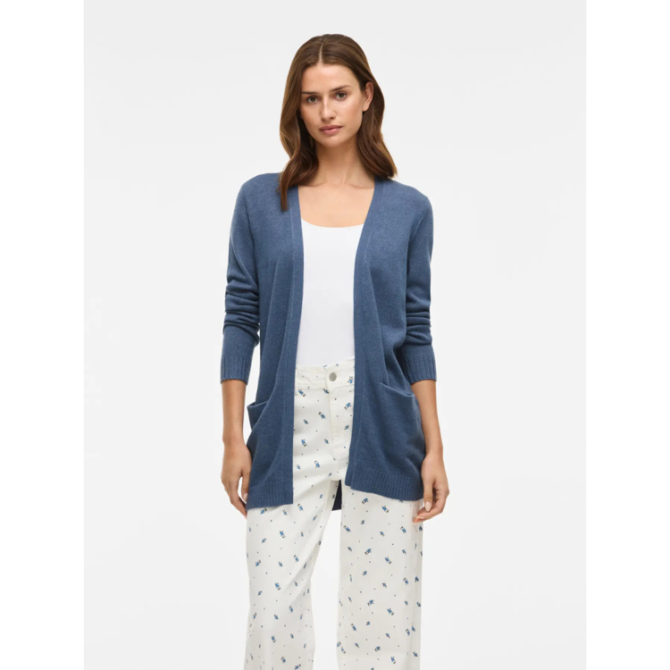 Viril cardigan - Vintage indigo/dark melange