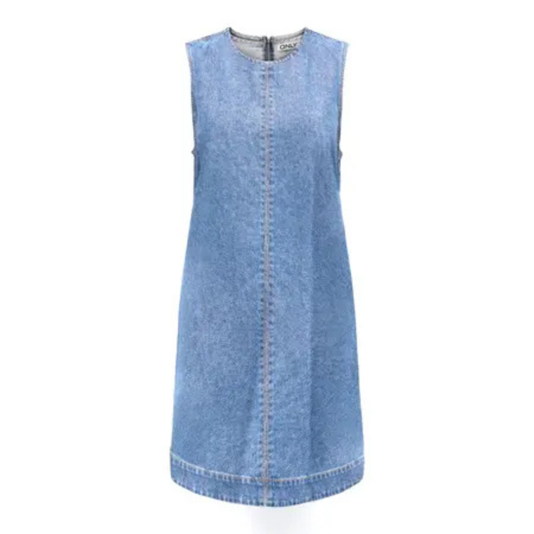 Onldorsi kjole - Light blue denim