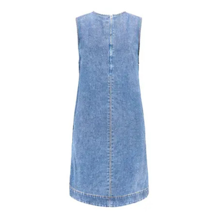 Onldorsi kjole - Light blue denim