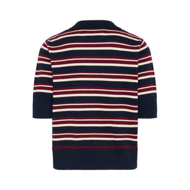 Bamarietta kortærmet strik polo - Sky captain