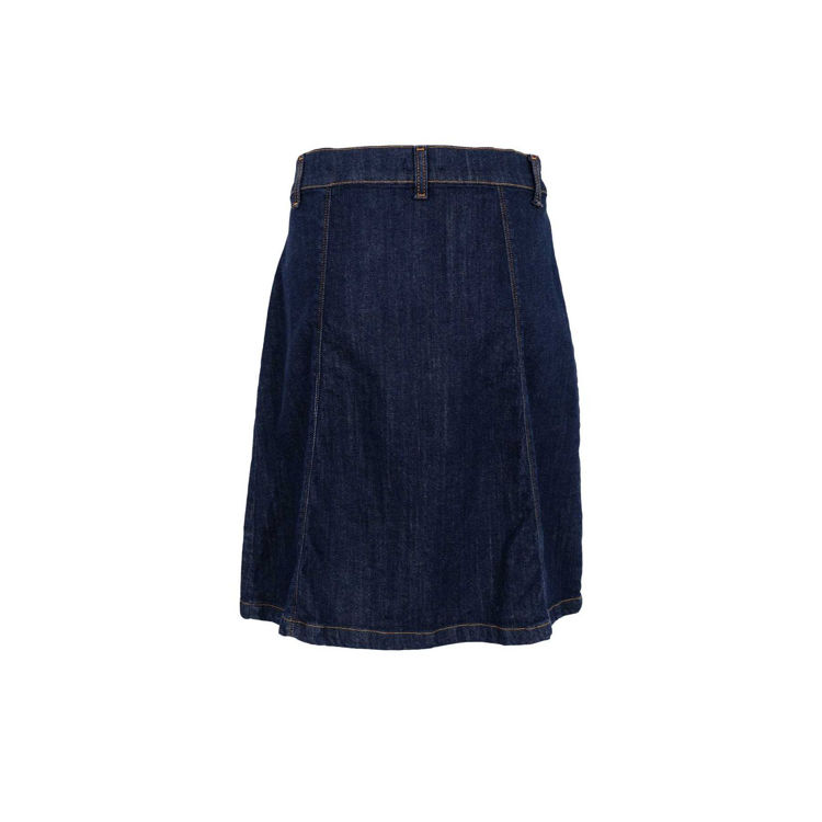 Bcrussel wrap nederdel - Dark denim