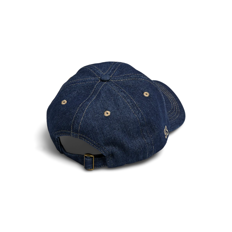 Pcamila cap - Dark blue denim