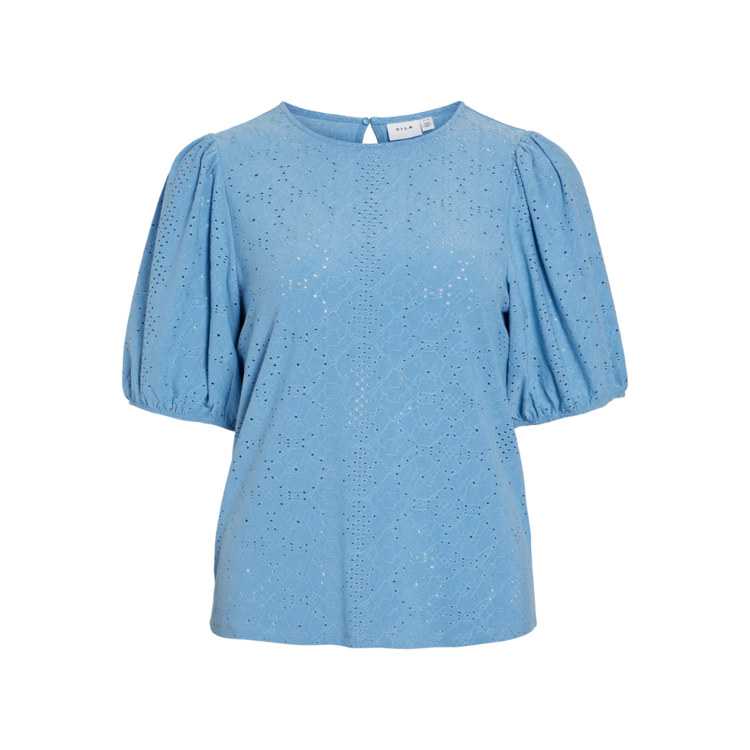 Vikally t-shirt - Blissful blue