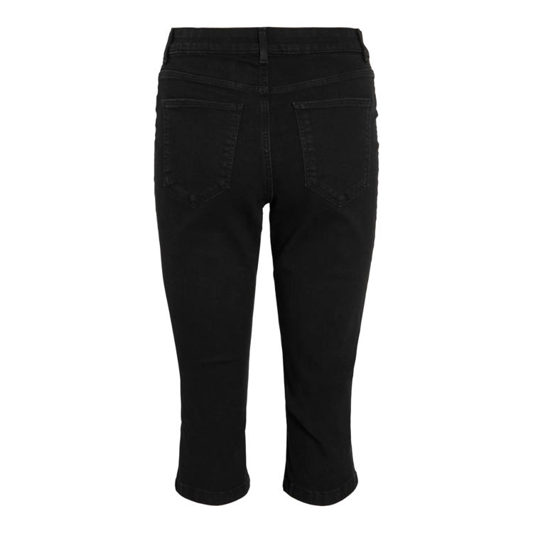 Vijeggy capri jeans - Black denim