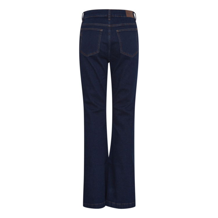 Pzbecca bootcut jeans - Un-washed denim