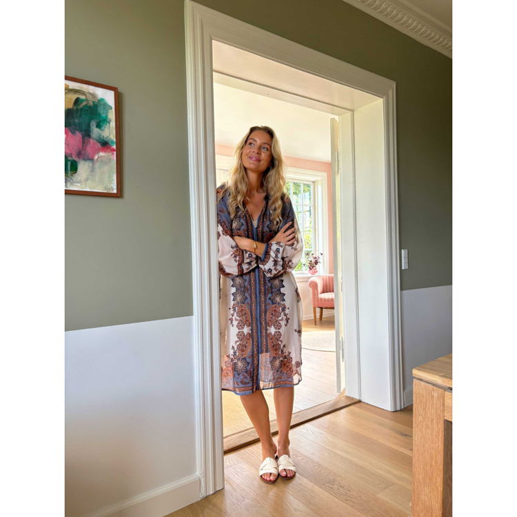 Bcindigo kjole - Blue