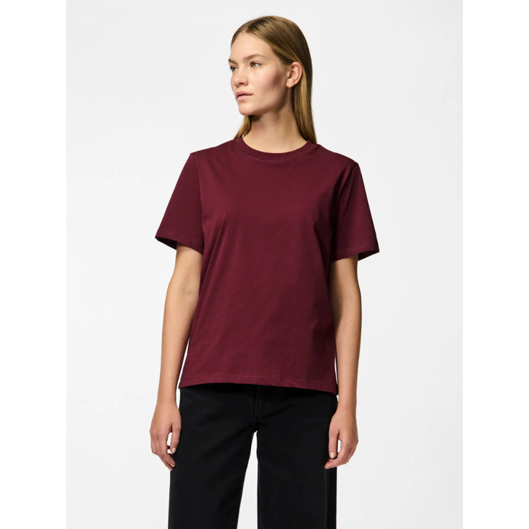 Pcria t-shirt - Tawny port
