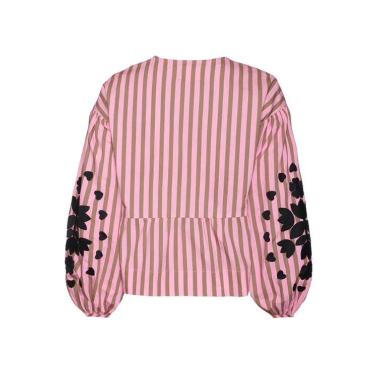 Rikke top - Pink stripes