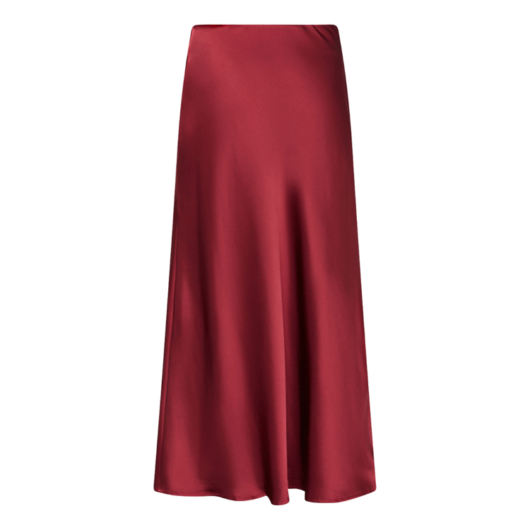 N. gewo nederdel - Bordeaux