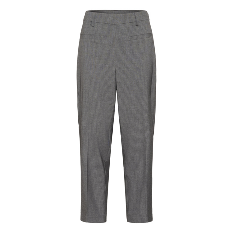 Kaellie buks - Grey melange/chalk stripe