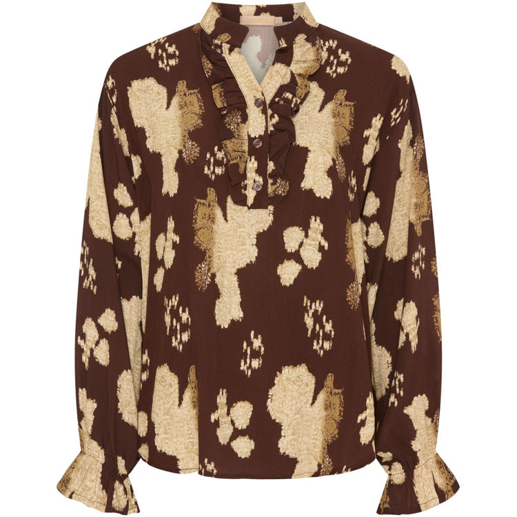 Mdcaya skjorte - Marrone