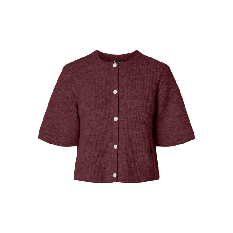 Pcsilly strik cardigan - Tawny port