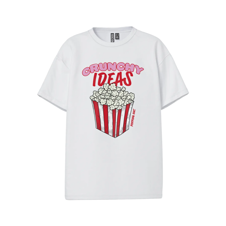 Pcalifi t-shirt - Bright white/crunchy