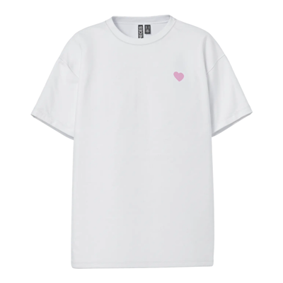 Pcalifi t-shirt - Bright white/honesty