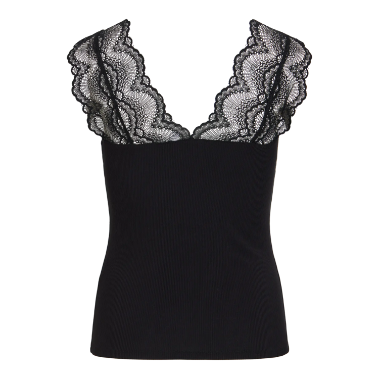Viflicka top - Black beauty