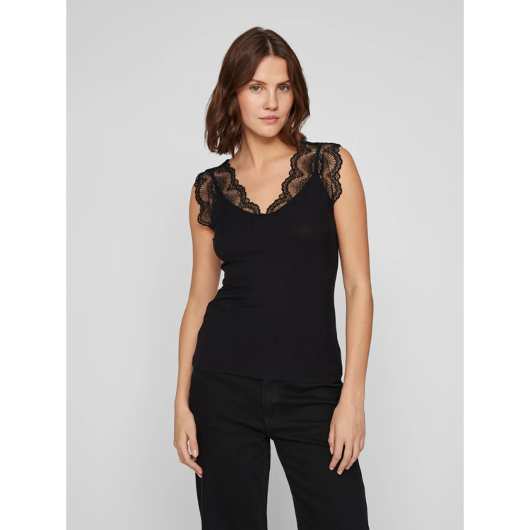 Viflicka top - Black beauty