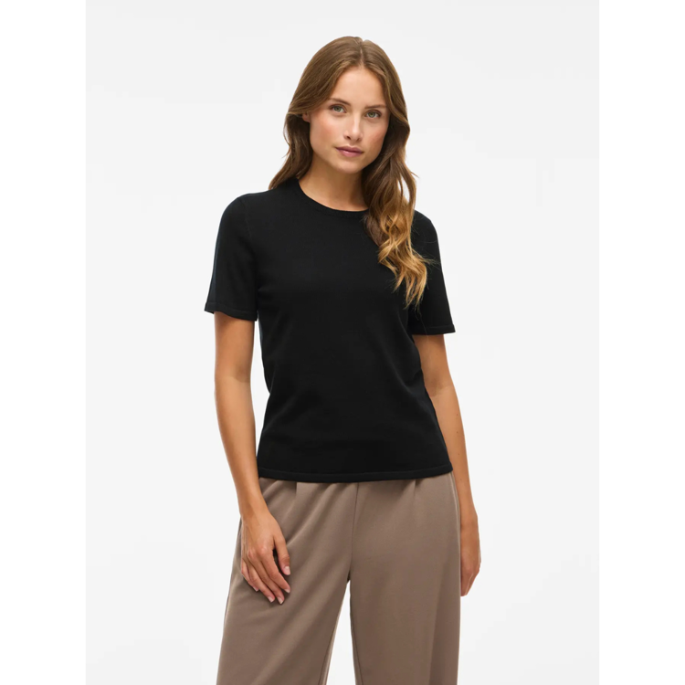 Vilipsa strik top - Black beauty