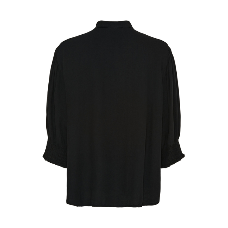 Mdcunnur bluse - Solid black