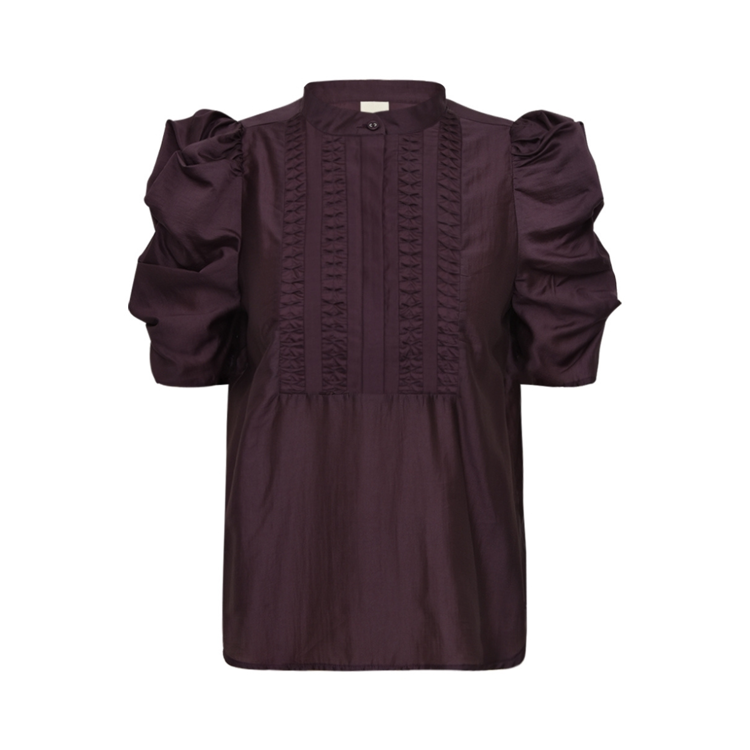 Annsofigo lull bluse - Plum