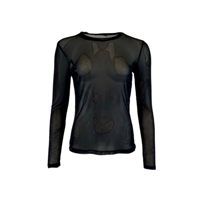 Bcannie mesh bluse - Black