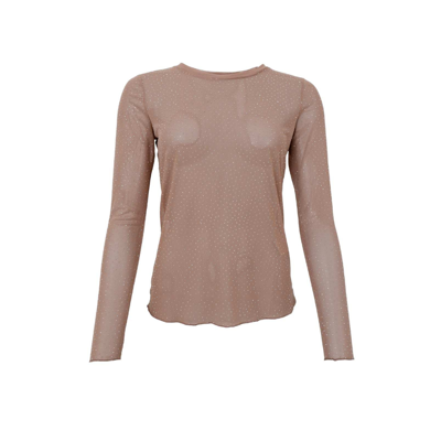 Bcalexis mesh bluse - Latte