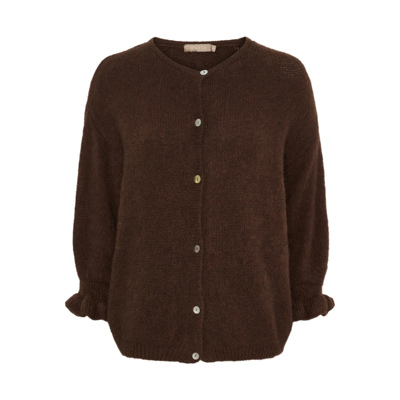 Mdcjuliana cardigan - Choco