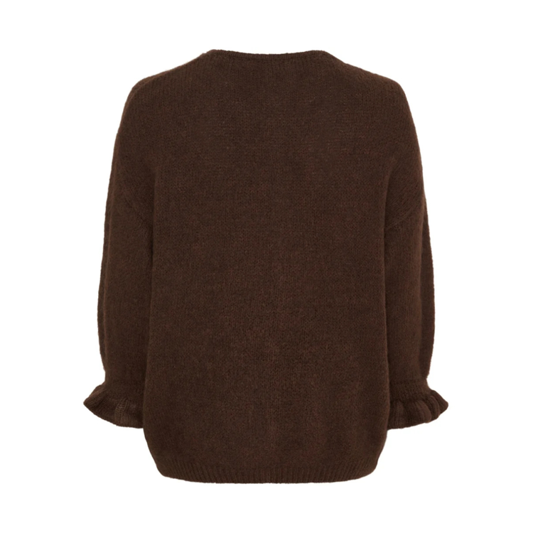 Mdcjuliana cardigan - Choco