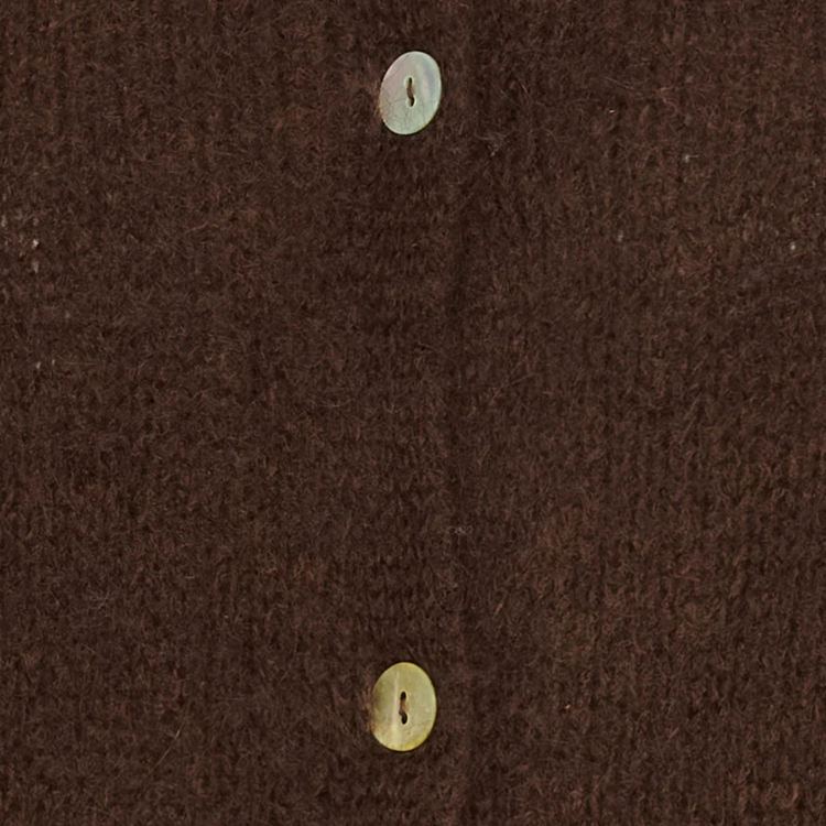 Mdcjuliana cardigan - Choco