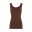 Ellen tank top - Cioccolato