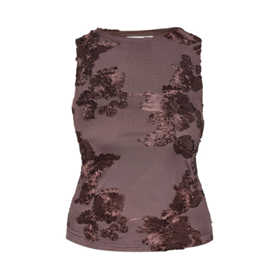 Sis-top - Brown/brown